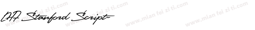 LHF Stanford Script字体转换